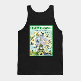 Team Brasil - Paris 2024 Tank Top